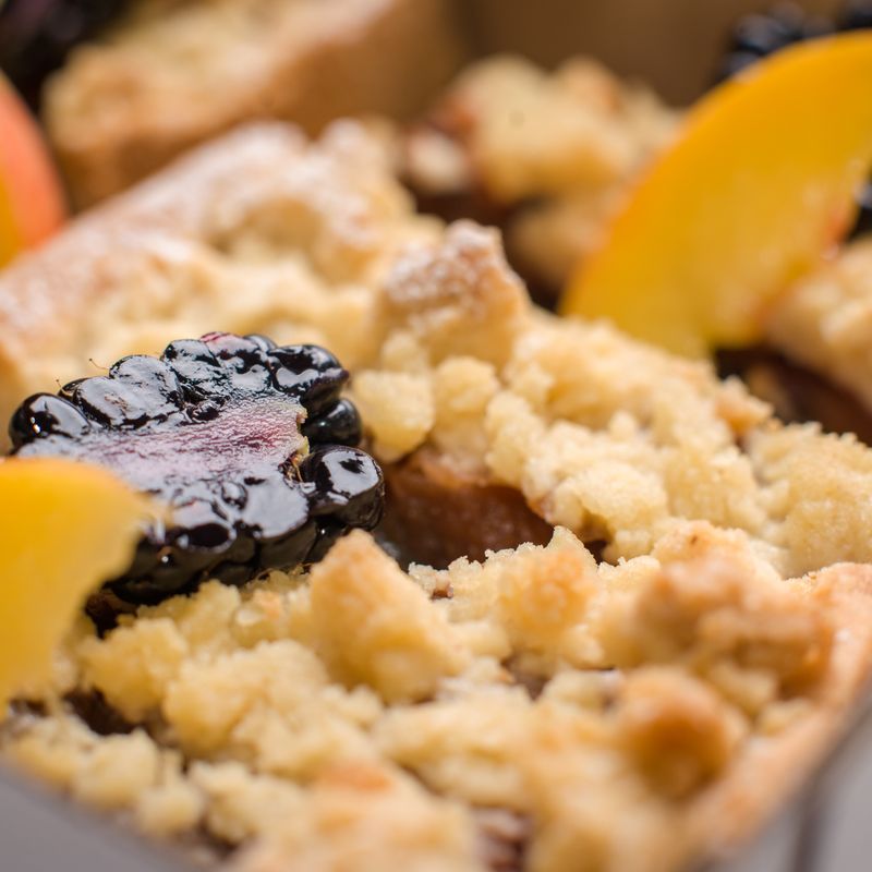Peach Cobbler Pie