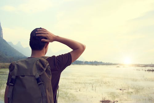 Man Holding His Head