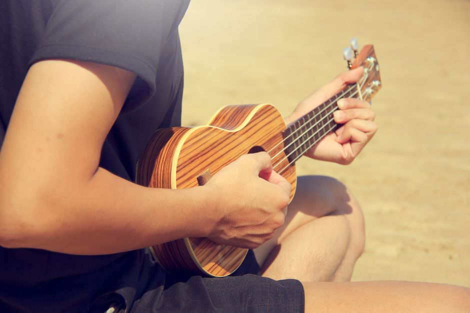 acoustic, background, beach