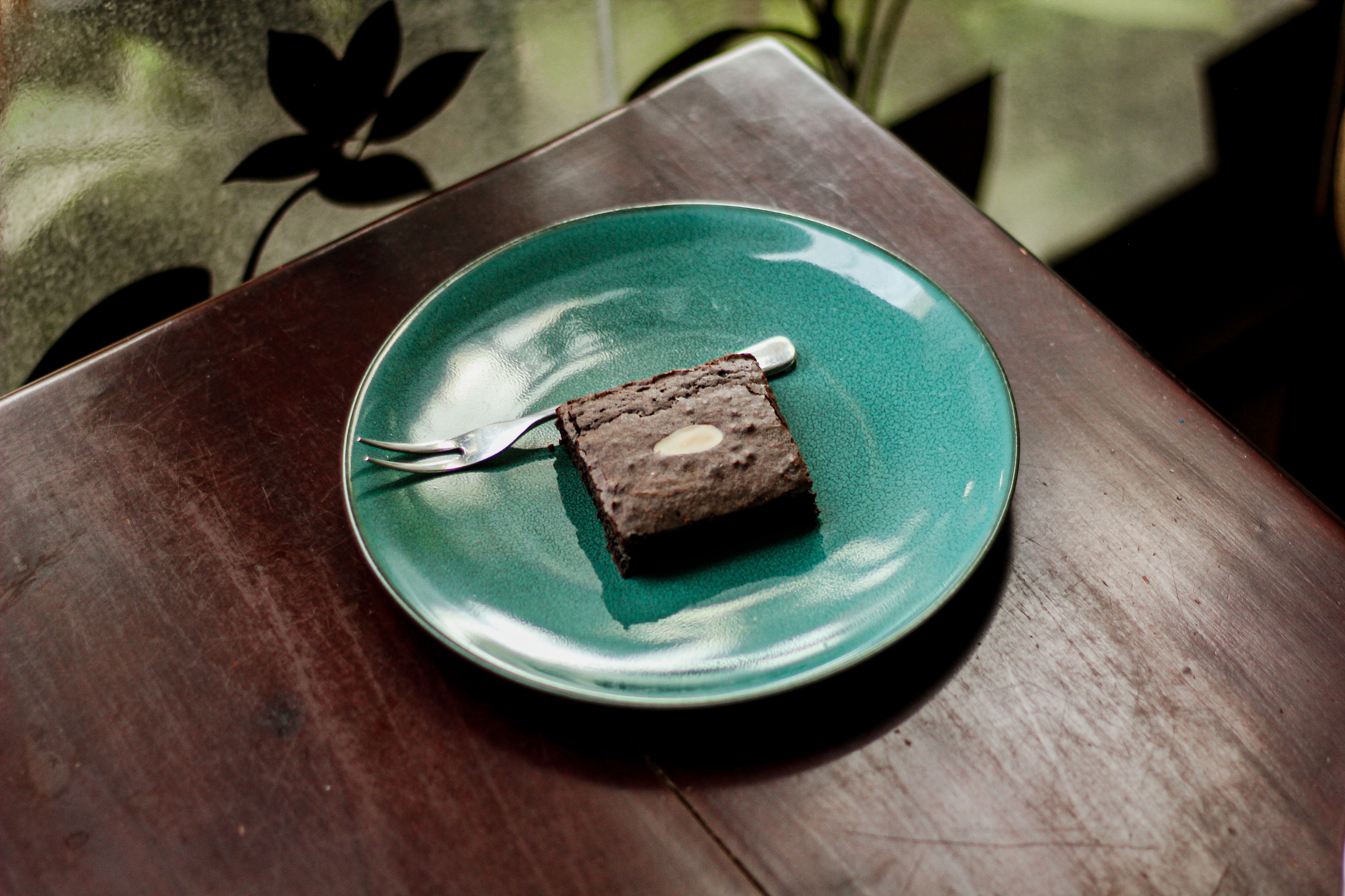 Spiced Brownies with a Chocolate Ganache