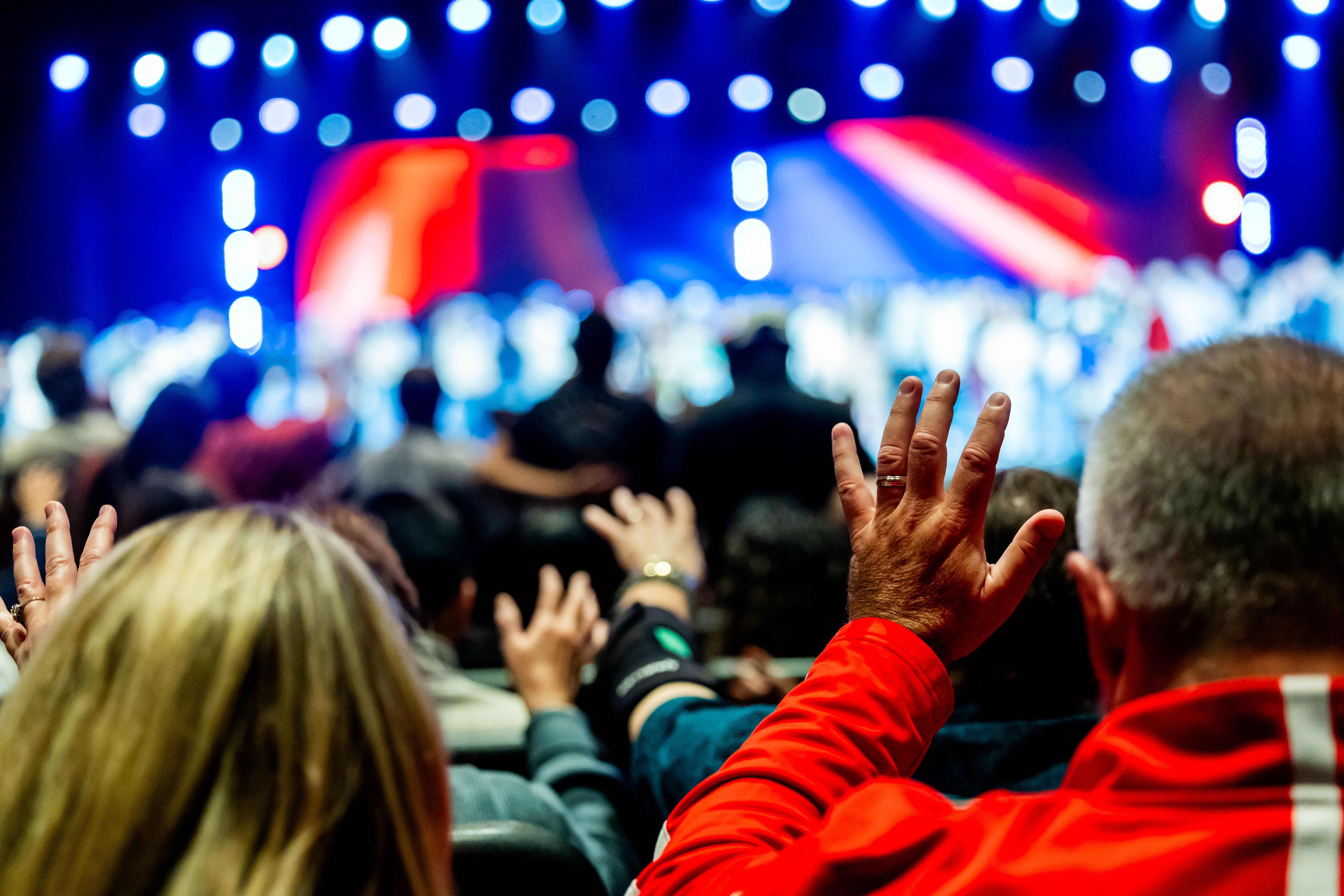 Audience Seated in Rows · Free Stock Photo