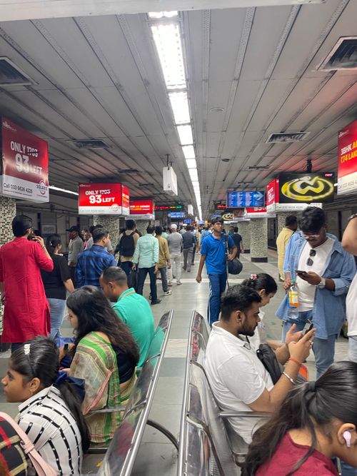 Free Kolkata Metro Stayion  Stock Photo