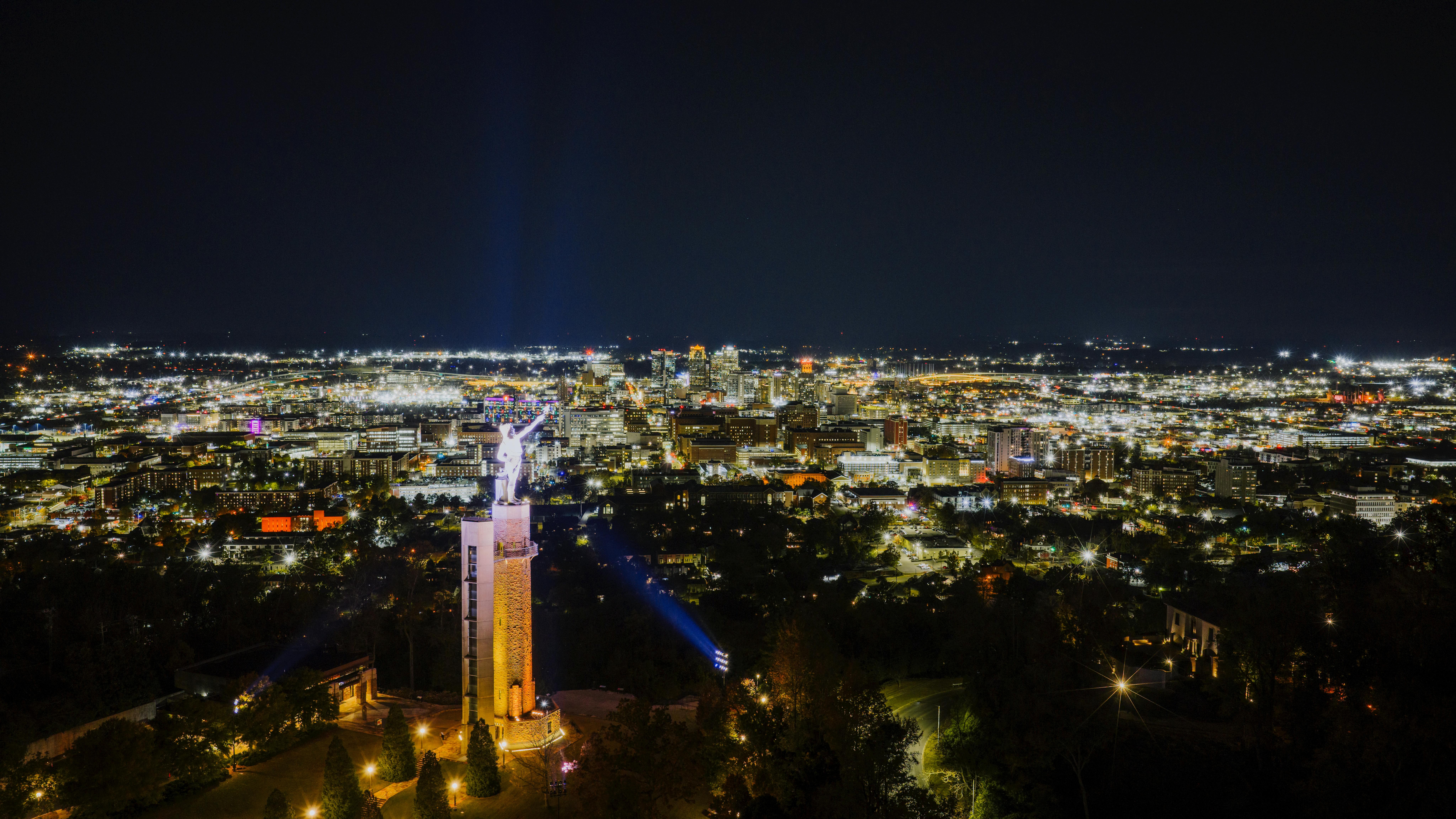 アメリカ, アラバマ, イルミネーションの無料の写真素材