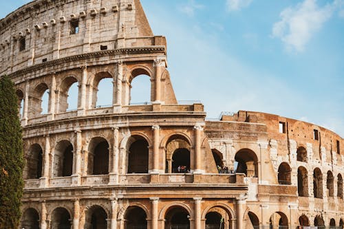 Colosseum Een Beroemd Monument
