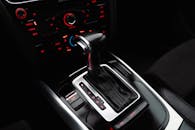 Close-up of Modern Car Gear Shift Lever