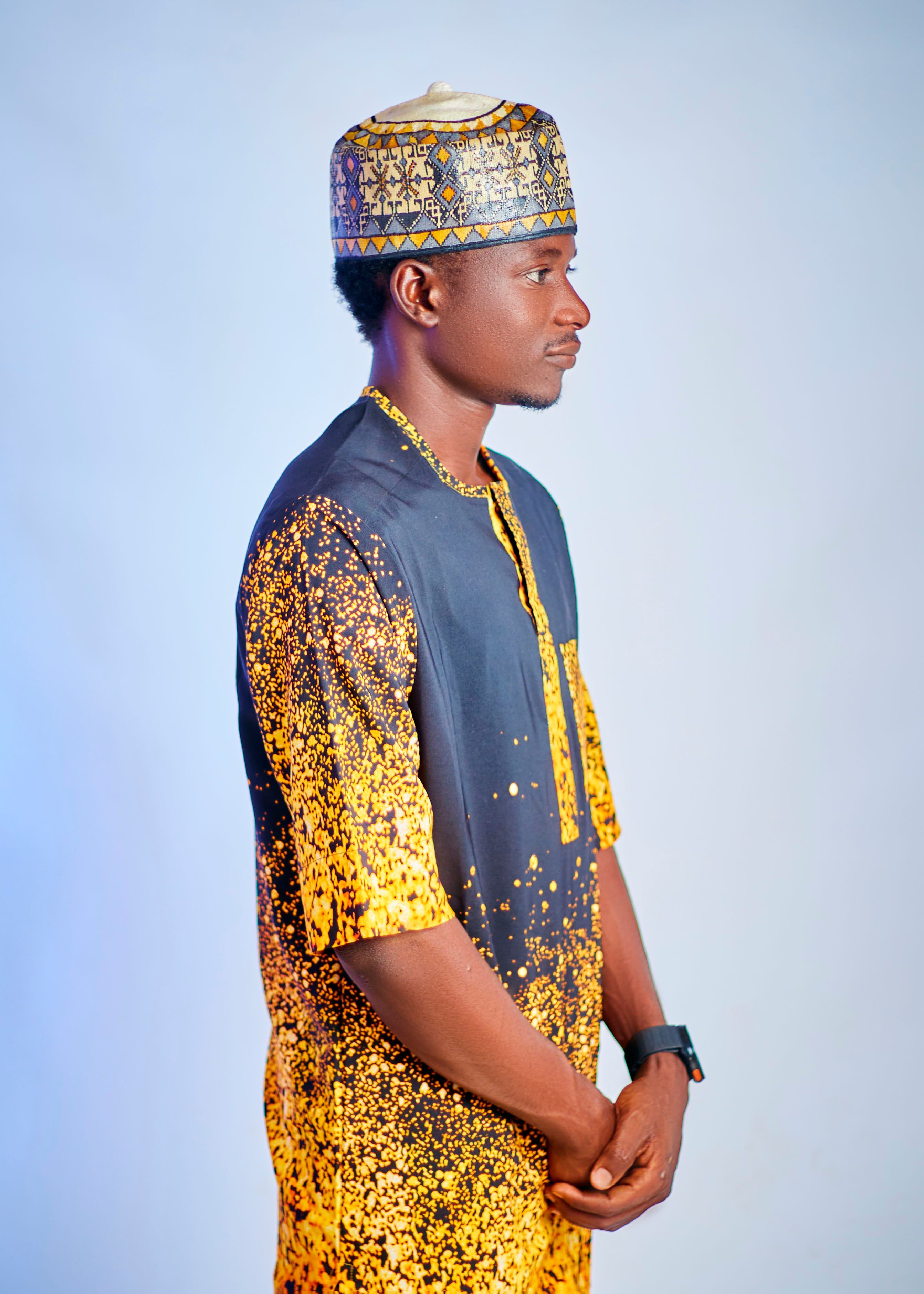 Cultural Portrait of a Man in Traditional Attire · Free Stock Photo