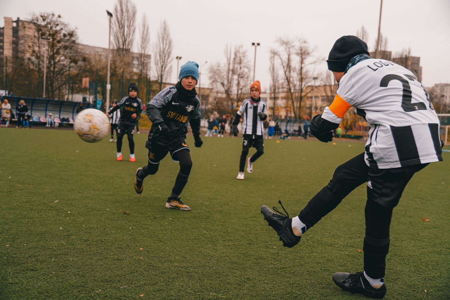 Football pour jeunes de 12 ans