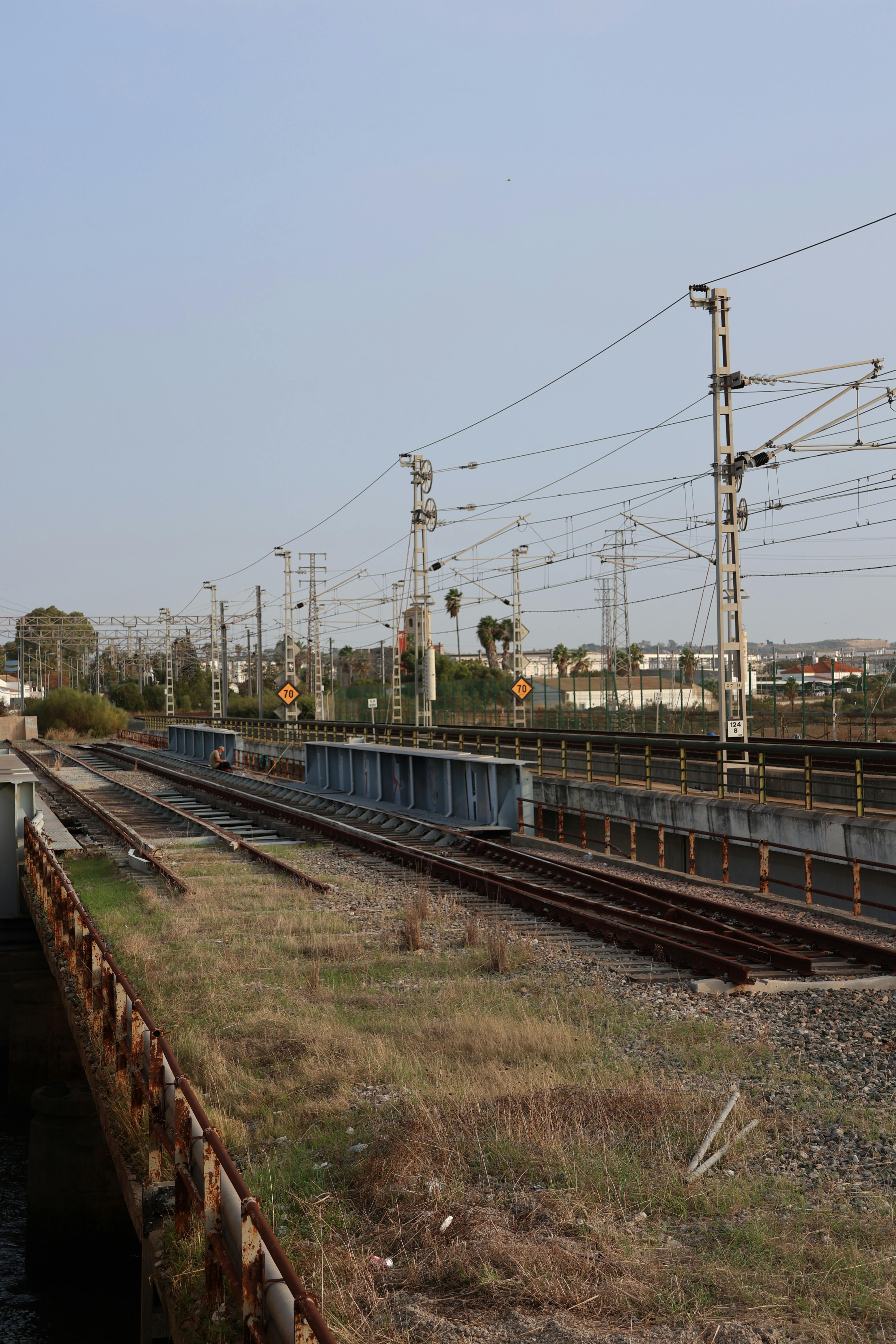 viaducto ferroviario sobre el río Guadalete
