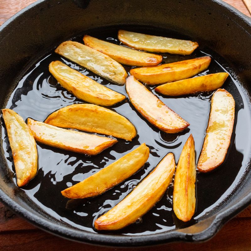 Cast Iron Skillet Potatoes with Caramelized Onions
