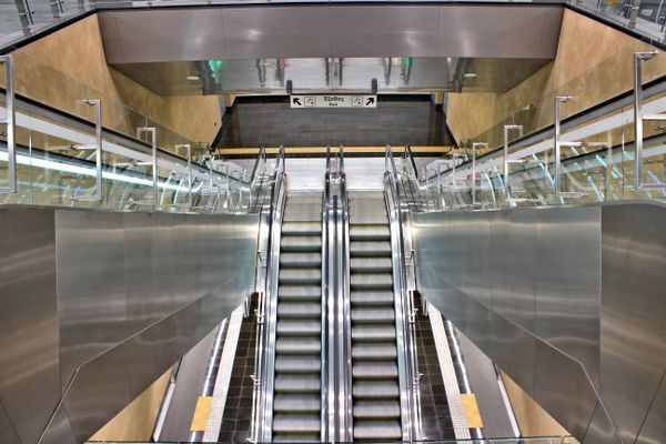 סלוניקי: חמש תחנות מטרו ייסגרו זמנית ביום רביעי