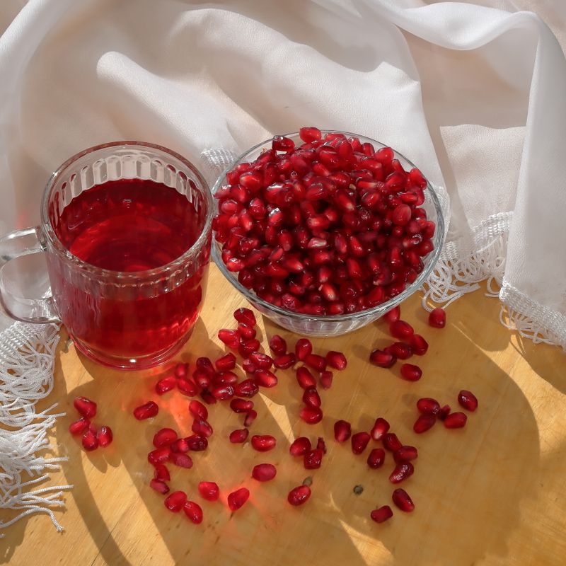 Pomegranate Ginger Molasses Juice