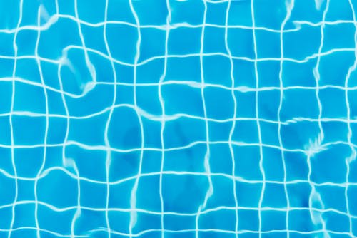 Free Top View Photography of Blue Pool Tiles Stock Photo