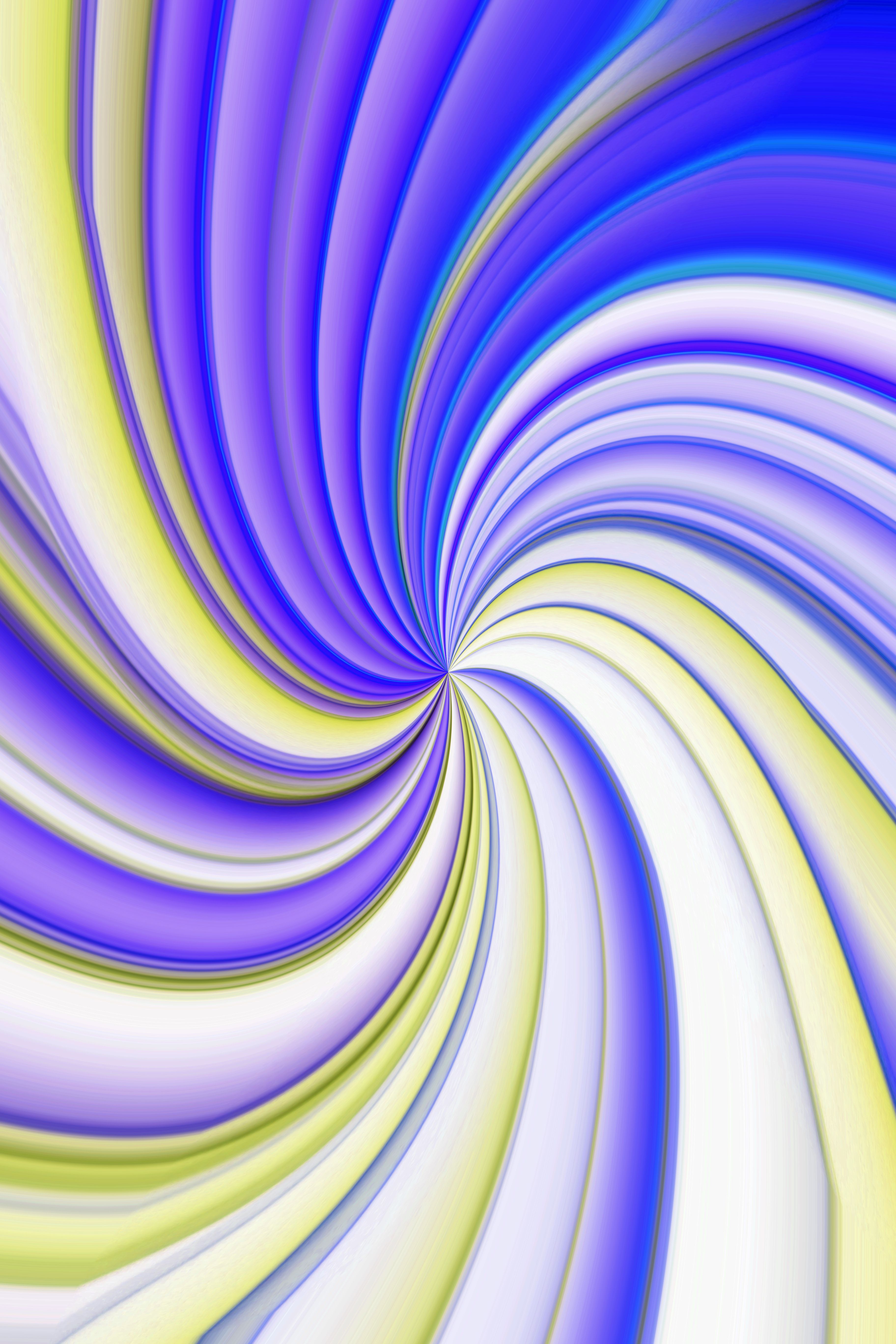 Vibrant Abstract Swirl Artwork in Pastel Colors · Free Stock Photo