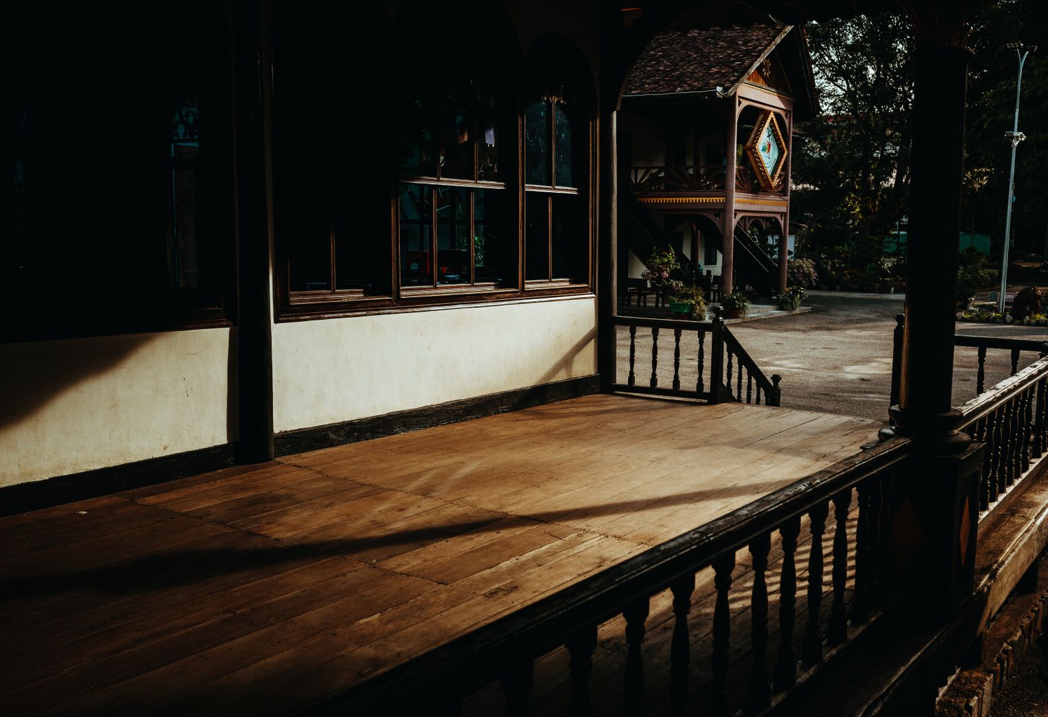 Fence and Decking Painting in Emerson Park — surfaces prepped and cut in by hand
