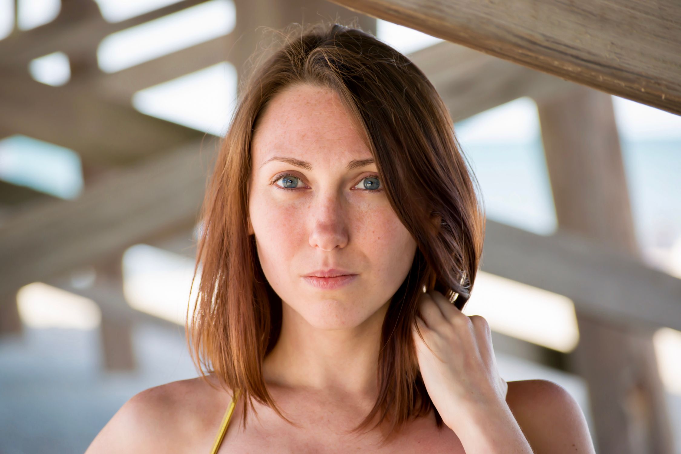 Outdoor Portrait of Woman with Natural Lighting · Free Stock Photo