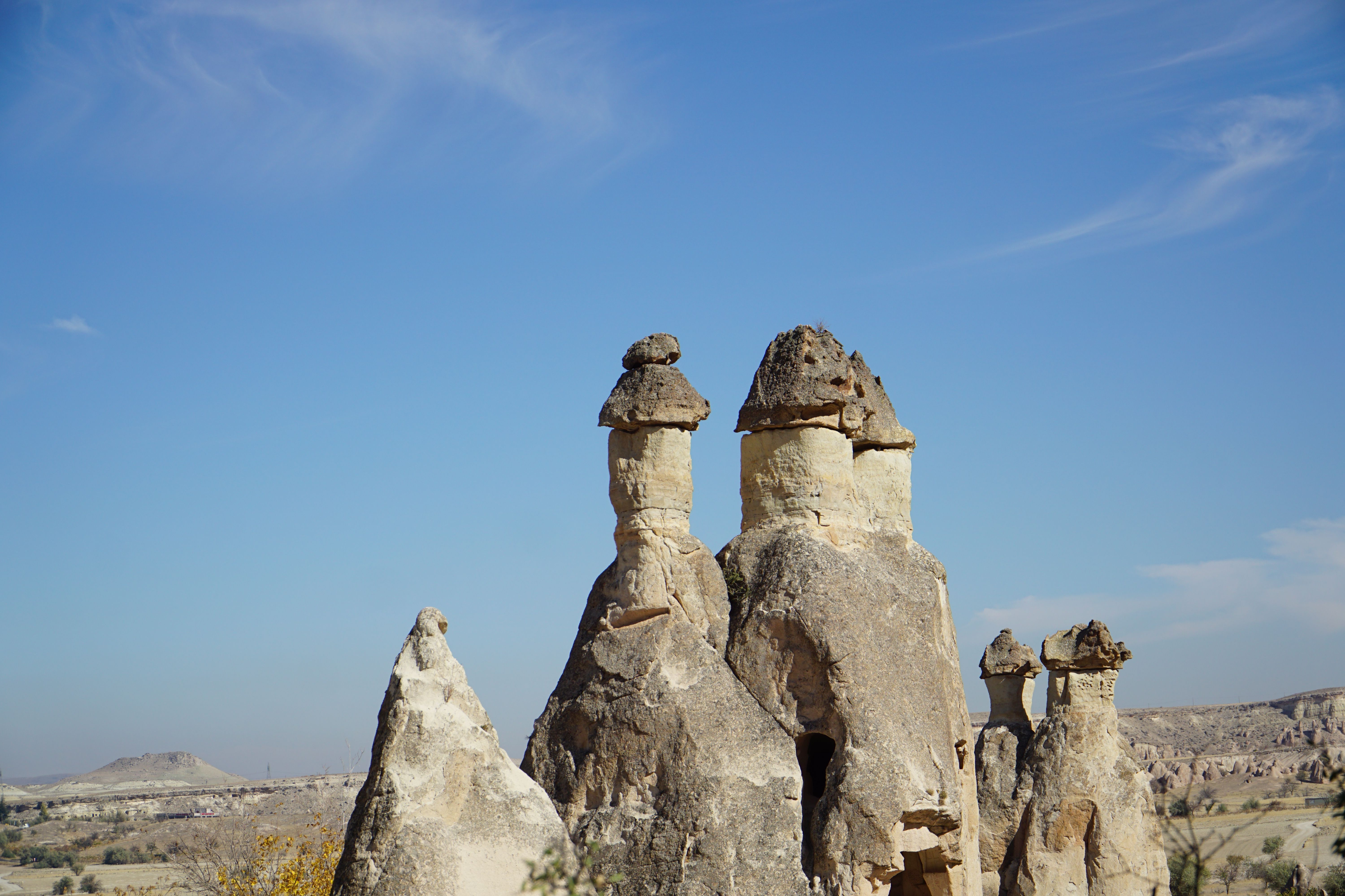 Stunning rock formations in Göreme National Park, a UNESCO World Heritage Site.