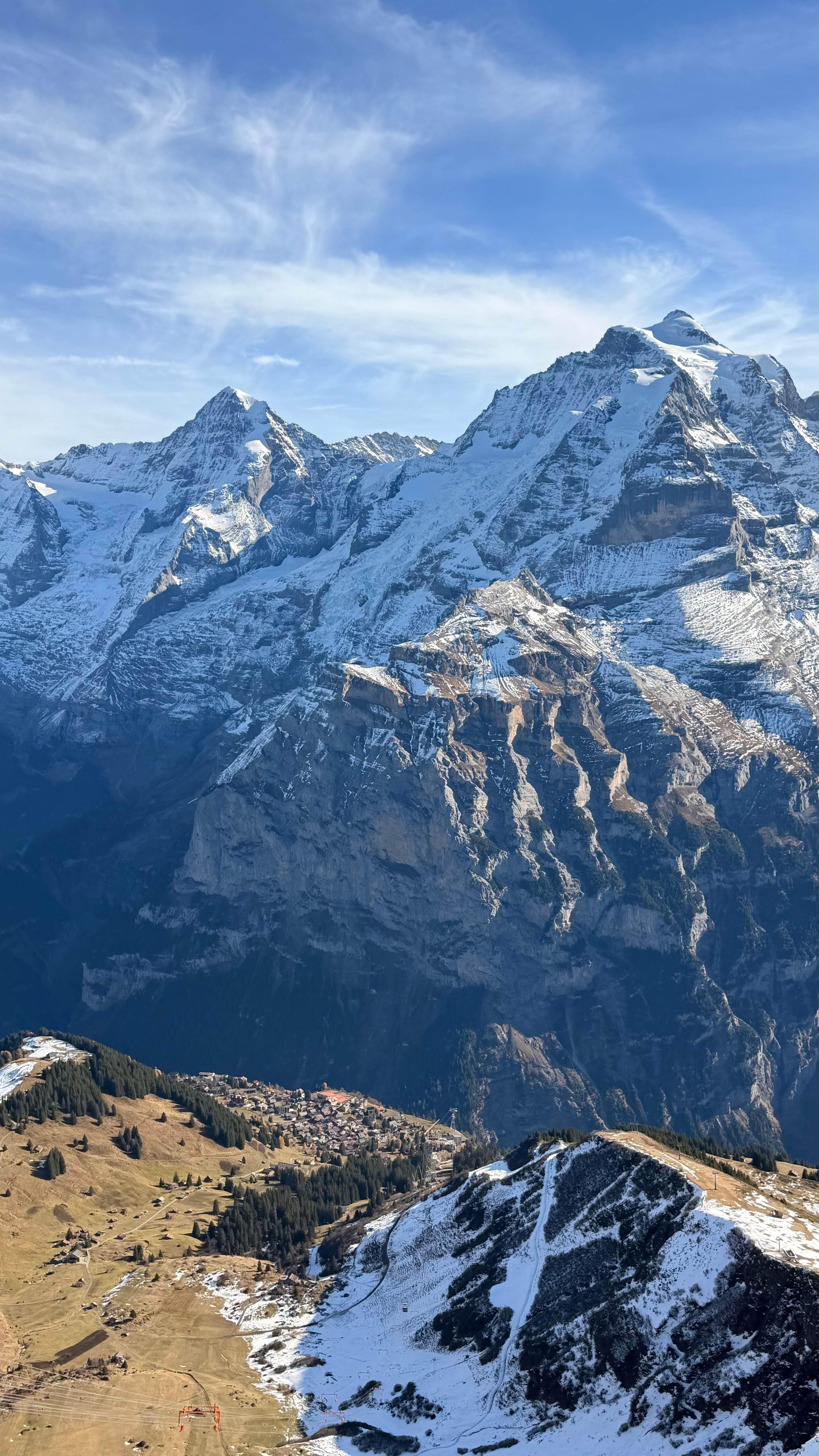 Breathtaking View of Swiss Alps in Winter · Free Stock Photo