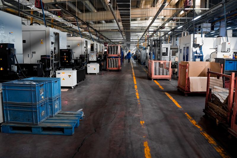 Automated production floor