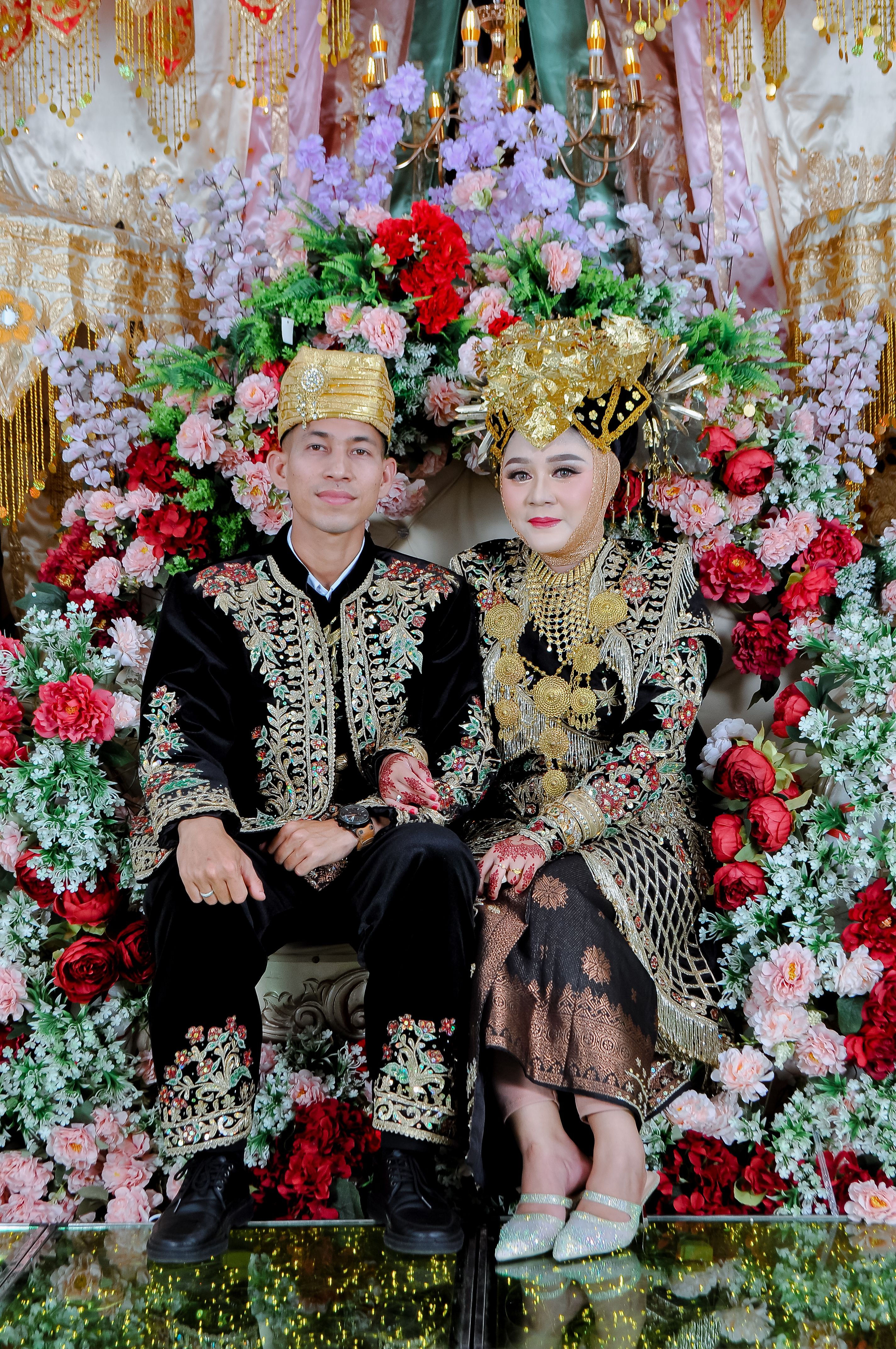 Photo of a Couple Wearing Traditional Clothing · Free Stock Photo
