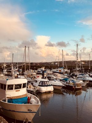 Harbour at dusk, photo by G. yugesh on Pexels