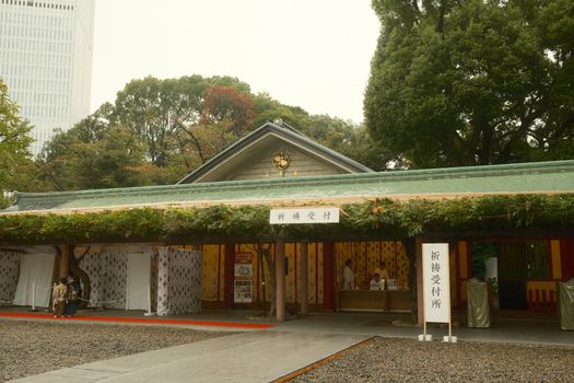 Sumo stable morning practice — Tokyo