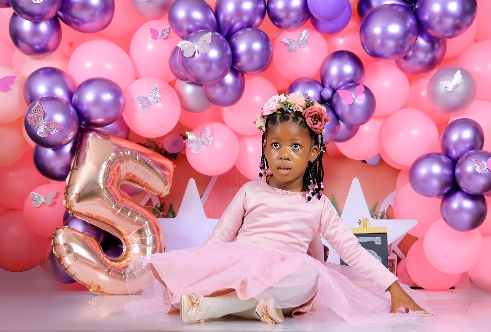 baby shower balloon decoration in Noida