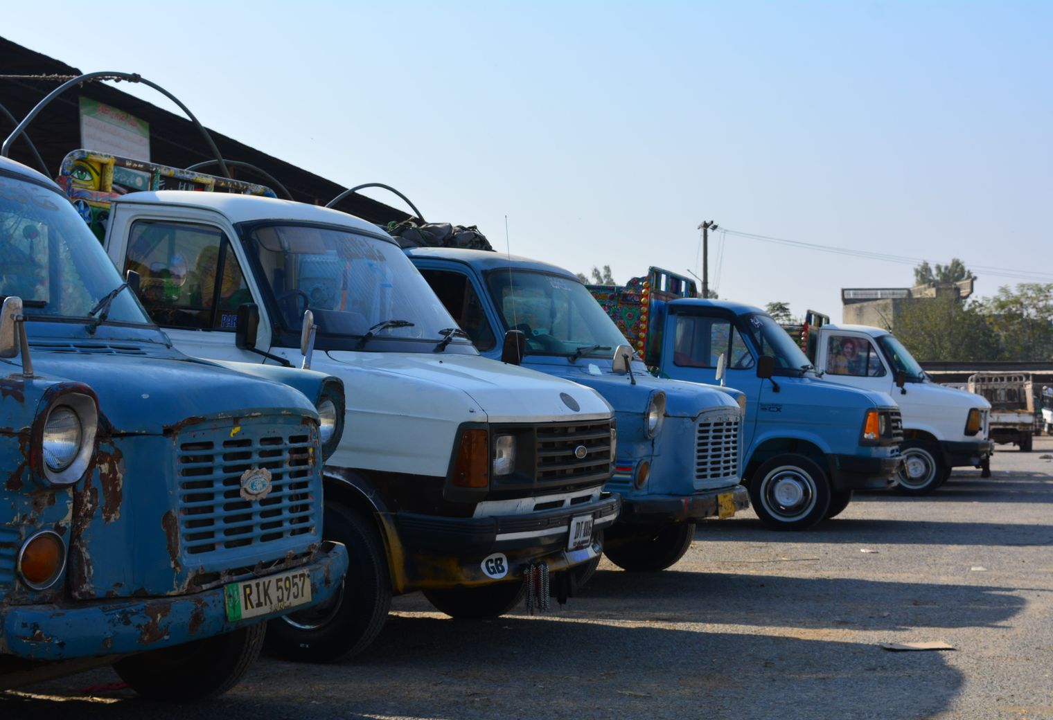 Hellesdon — movers delivering furniture from a van
