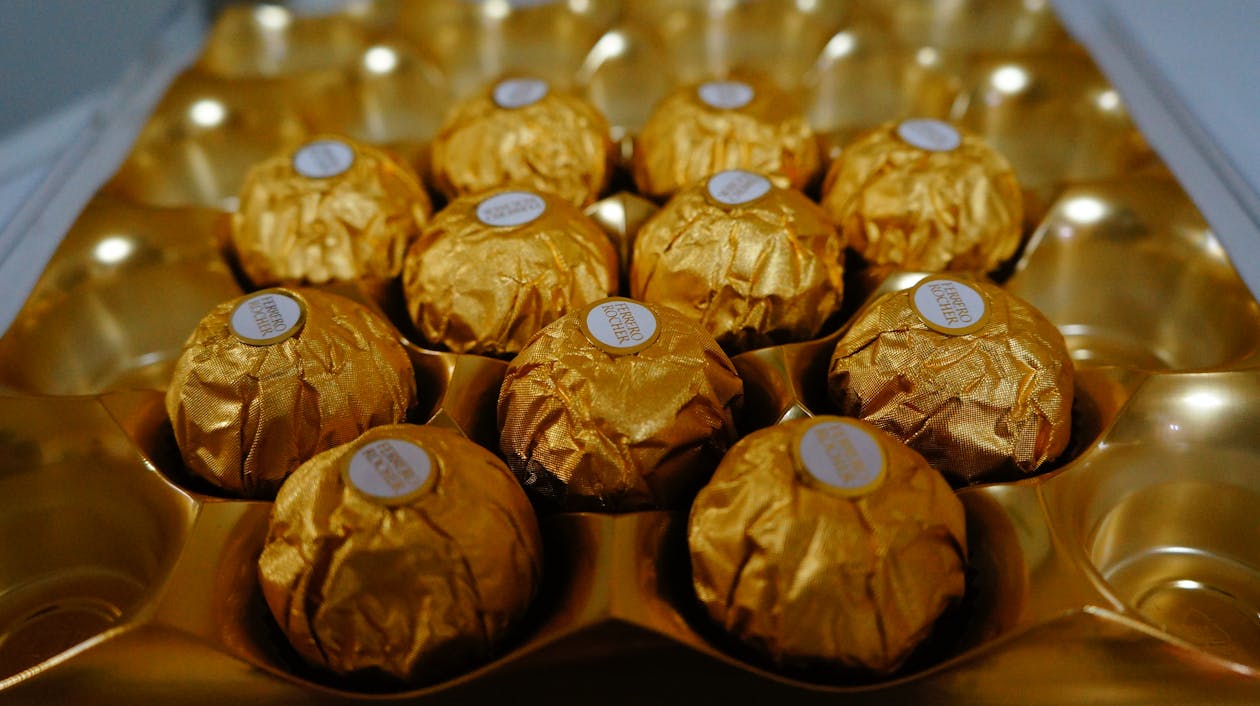 Free stock photo of chocolate, Ferrero, love