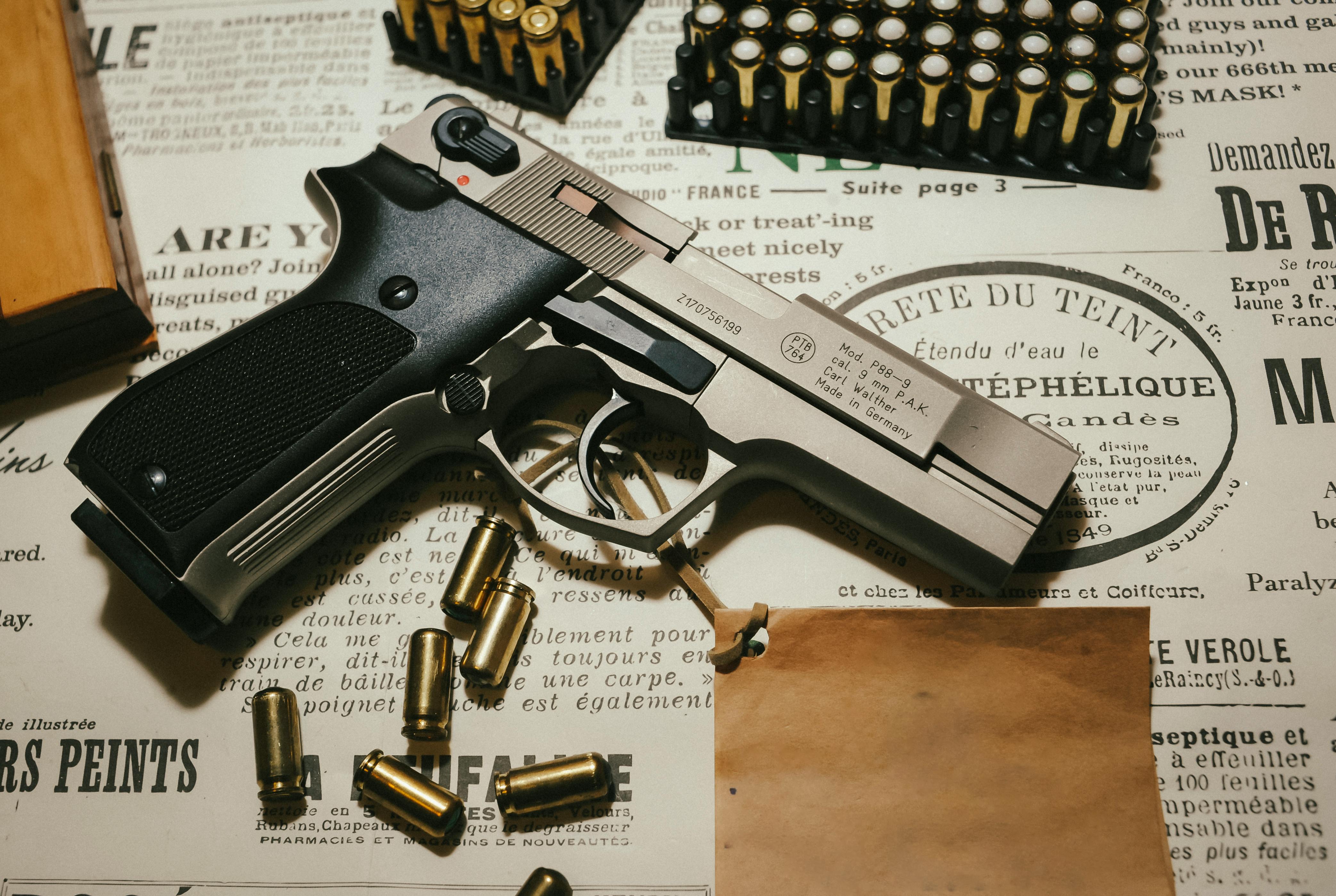 Free stock photo of 9mm, ammo, ammunition