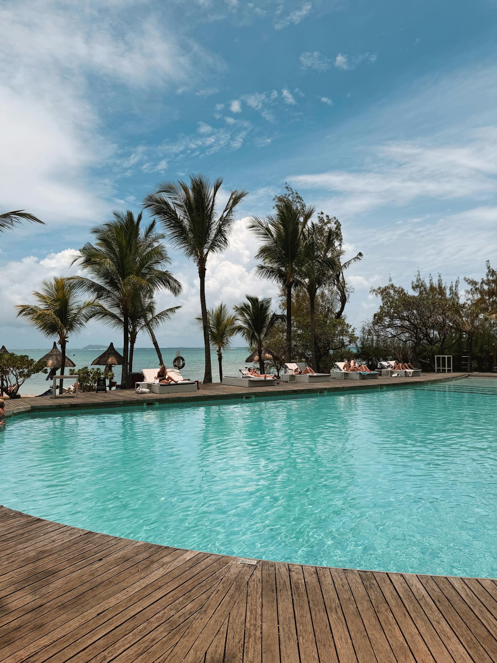 Hôtel bord de lagon — Pointe aux Piments — Île Maurice — photo 2