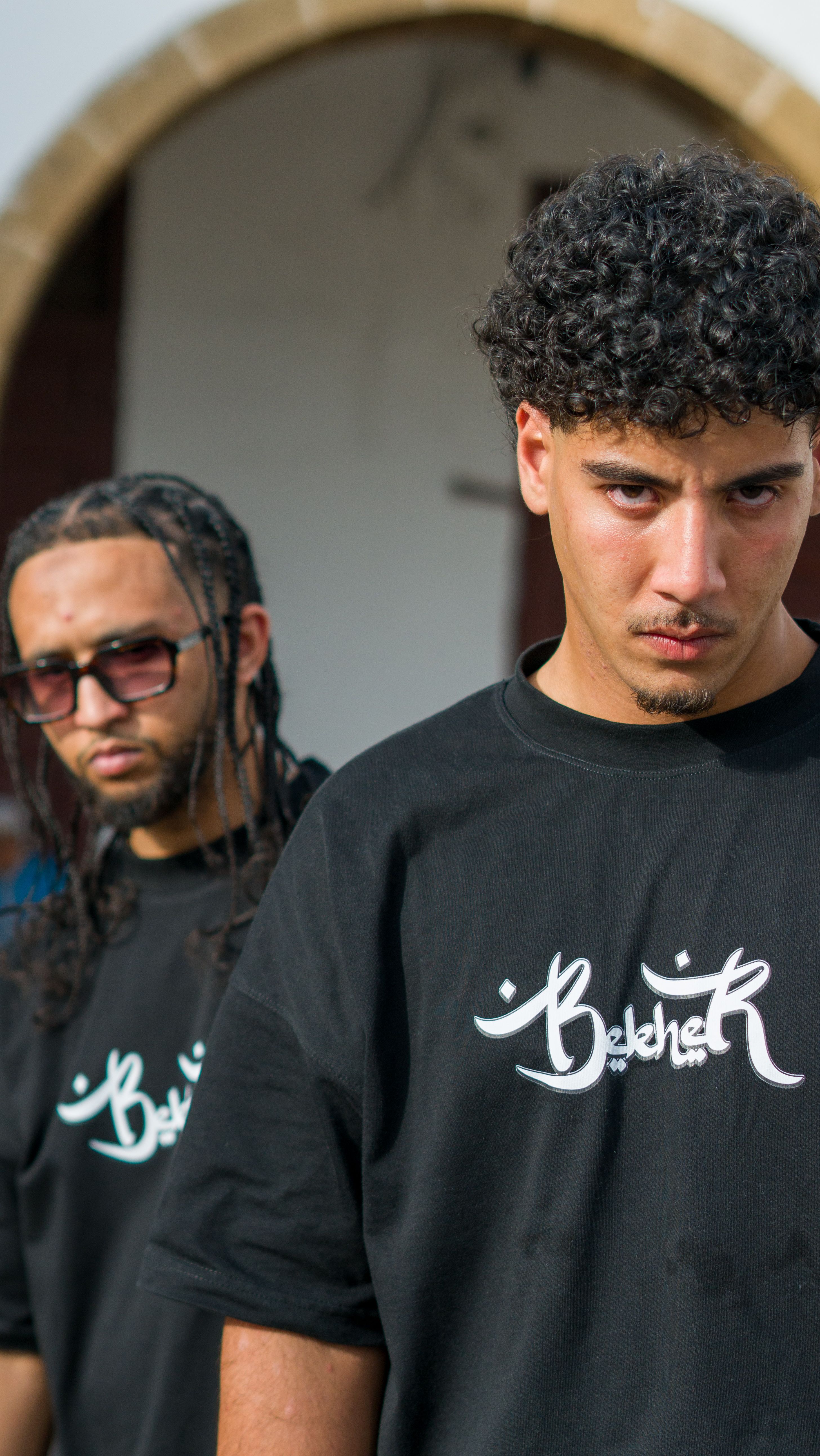 Camiseta Oversized Preta Estampada