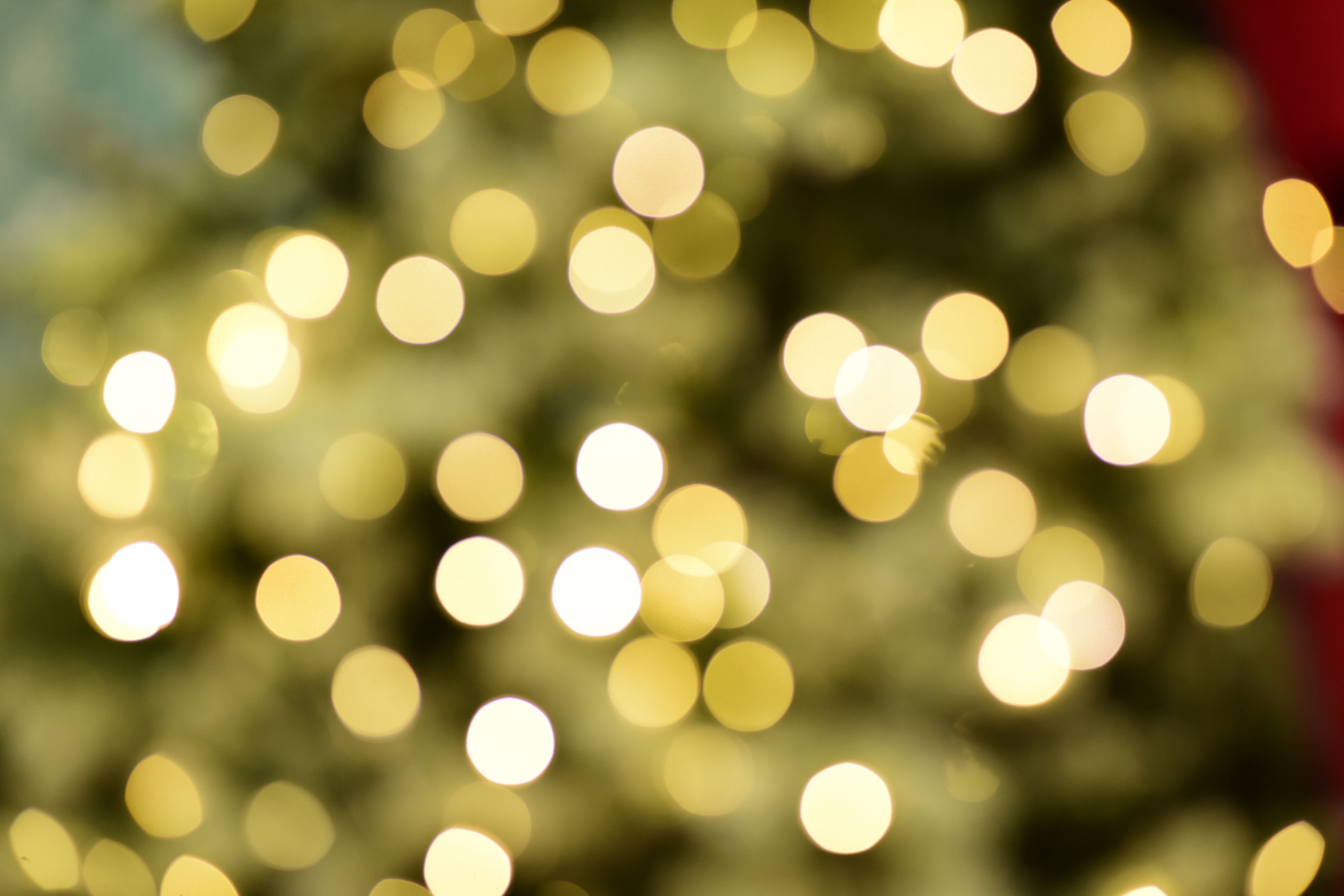 Golden Bokeh Light Abstract Background Image · Free Stock Photo