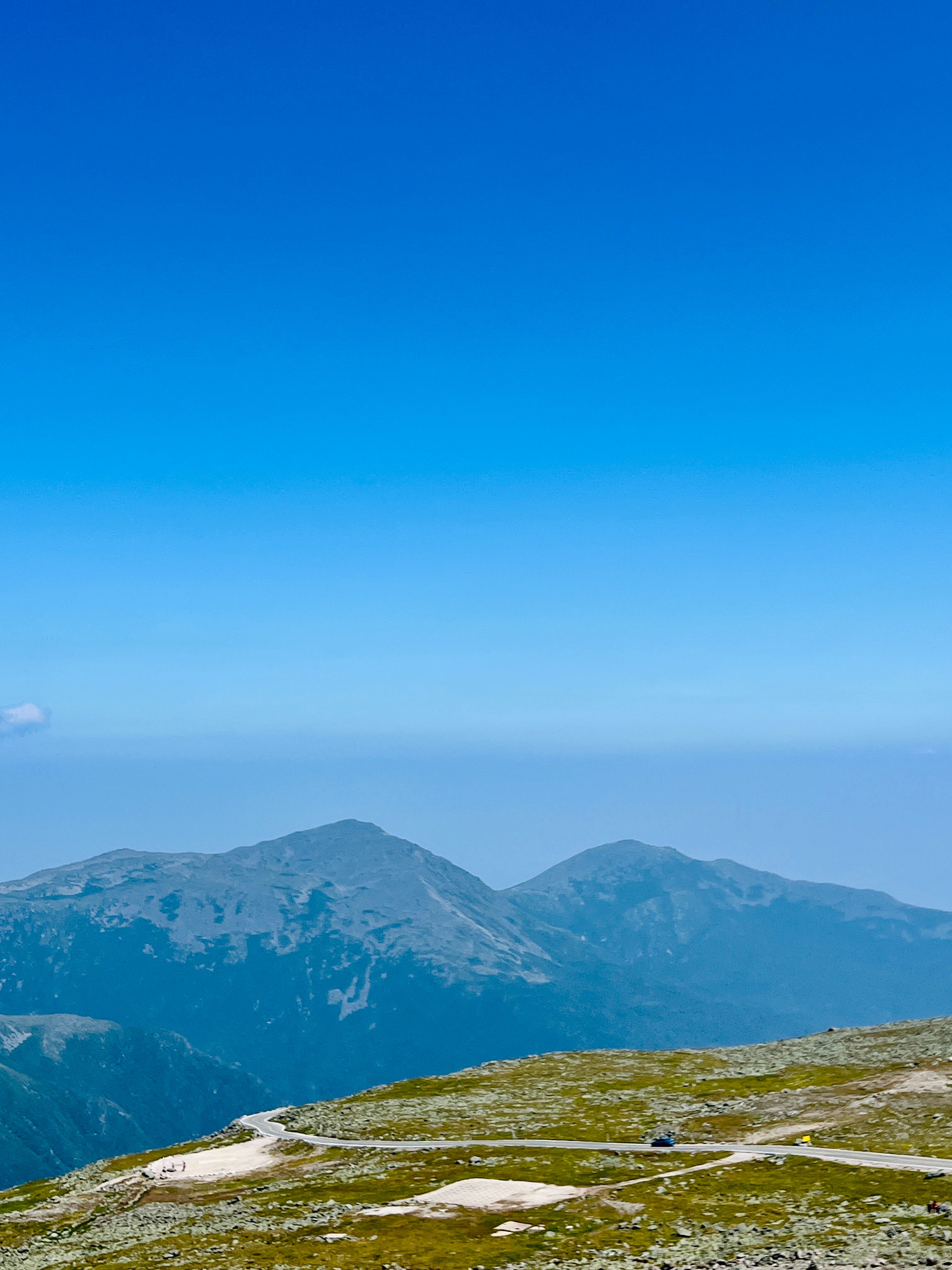Scenic Mountain Landscape with Clear Blue Sky · Free Stock Photo