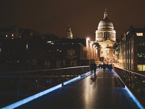 人行天橋, 倫敦, 千禧橋 的 免費圖庫相片