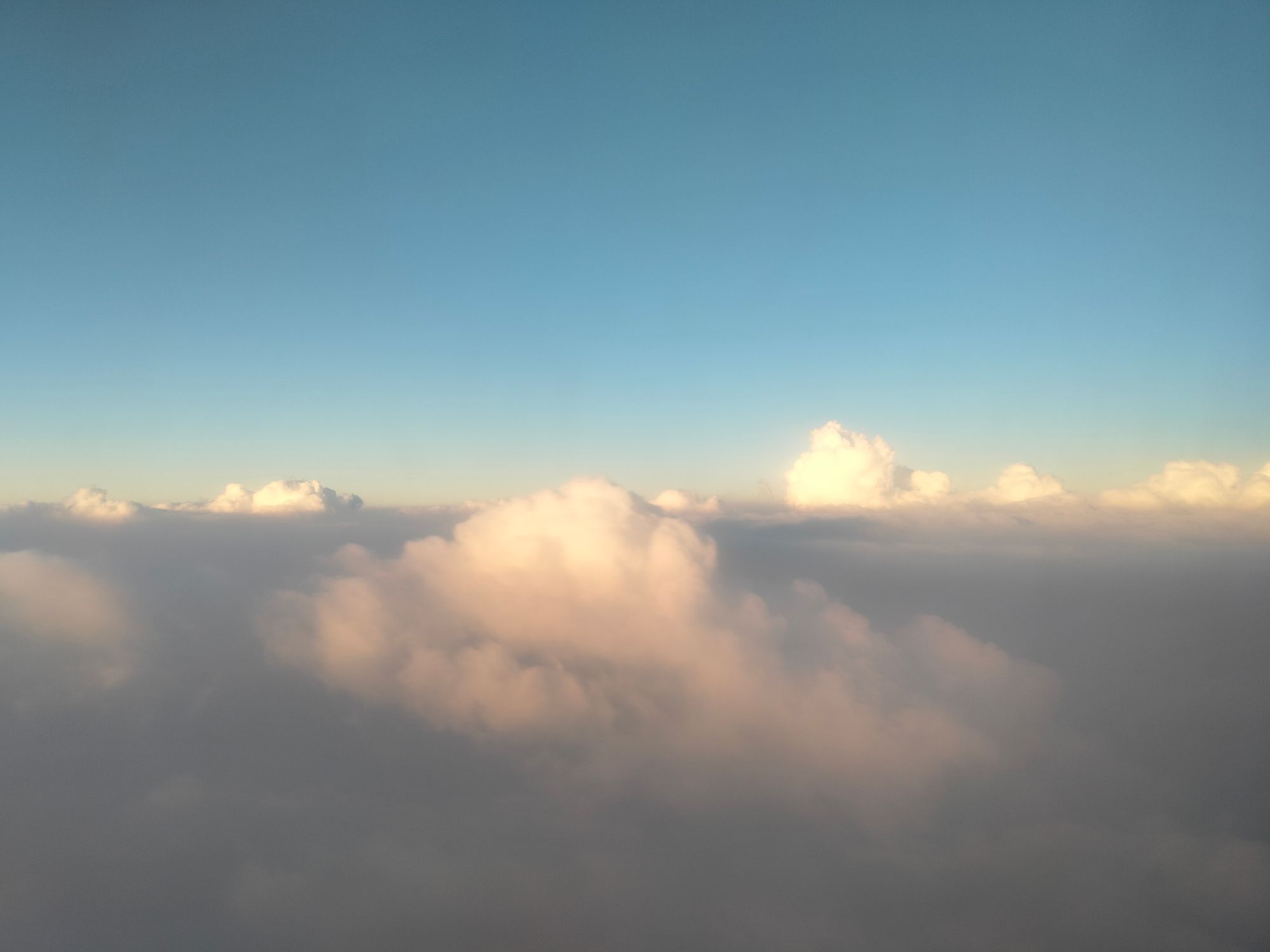 Aerial View of Cumulus Clouds at Daytime · Free Stock Photo