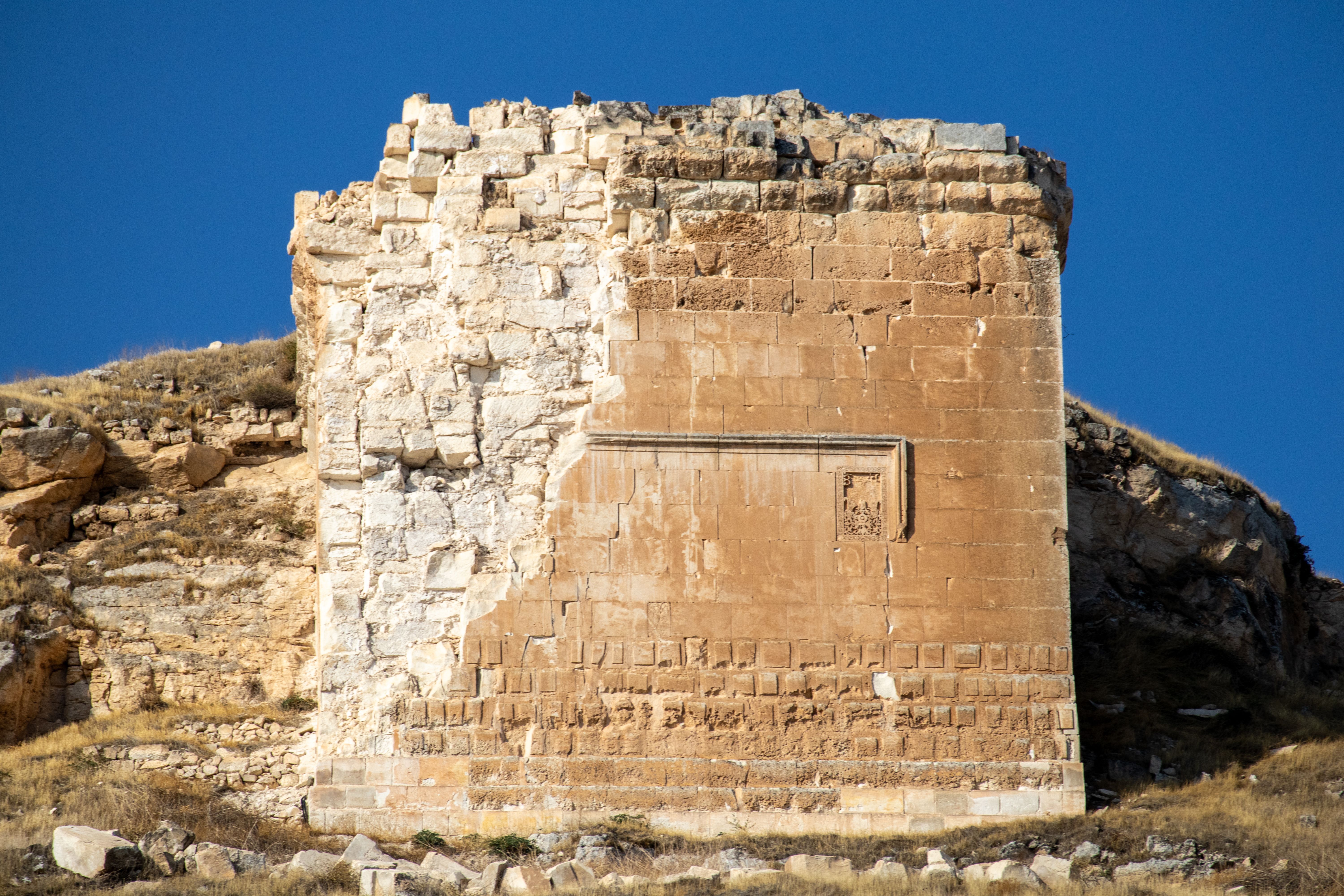Ancient Roman Ruins Under Clear Blue Sky · Free Stock Photo