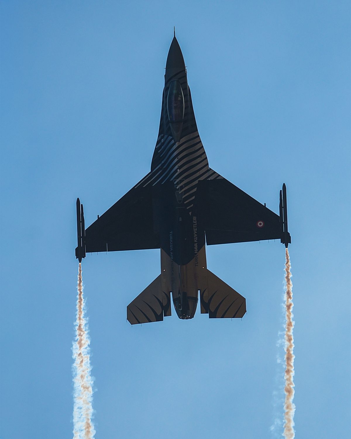 Dynamic Jet Aircraft Performing Aerial Maneuvers · Free Stock Photo