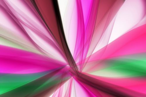 Free Dynamic abstract art featuring vibrant pink, green, and brown light streaks. Stock Photo