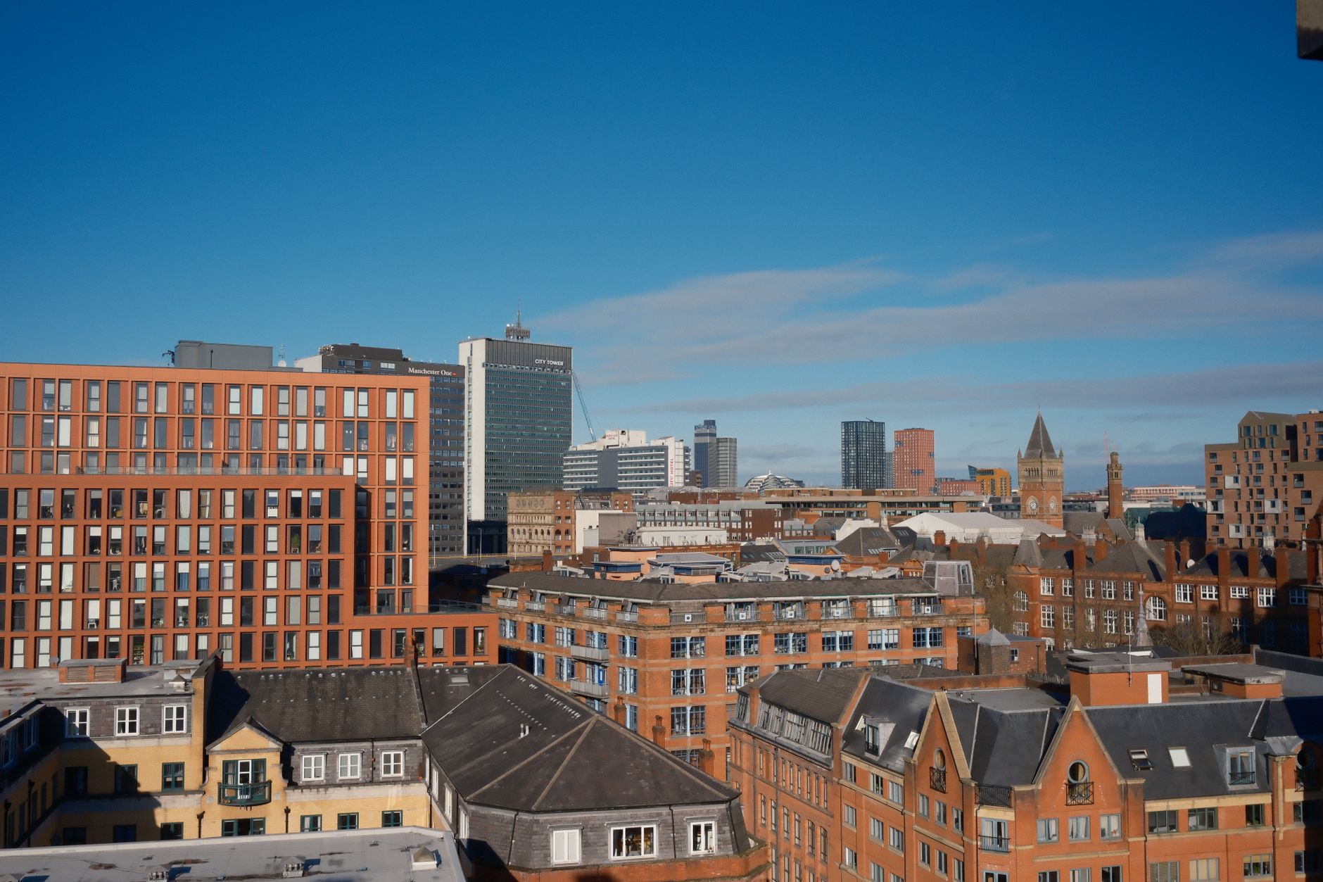 Manchester skyline