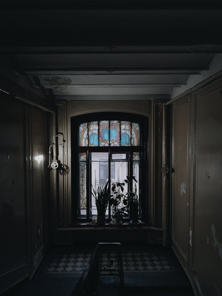 Brown Building Interior