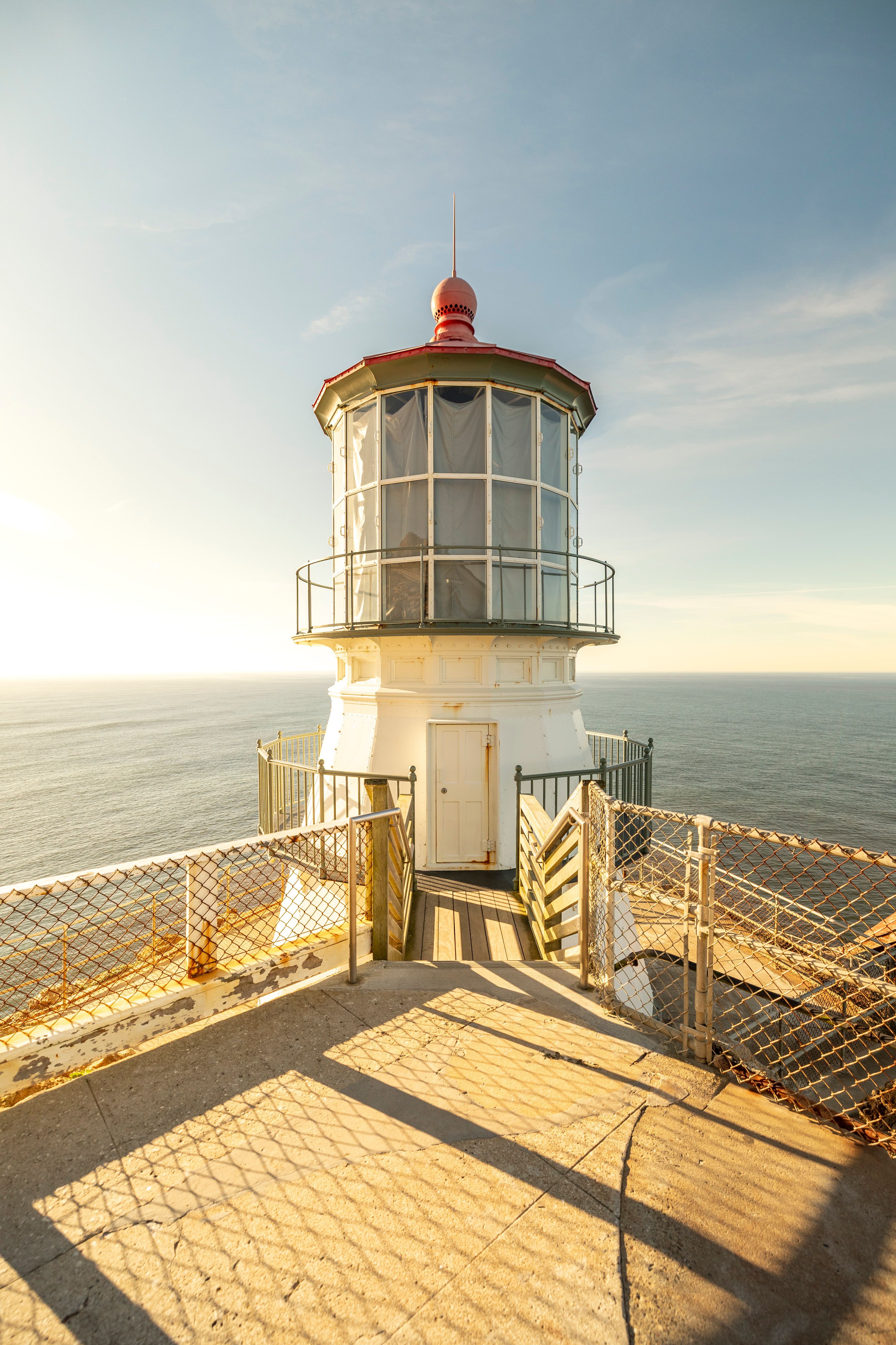 Scenic View of Point Reyes Lighthouse at Sunset · Free Stock Photo