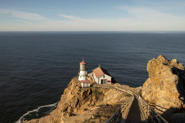 Scenic Lighthouse View at Point Reyes · Free Stock Photo