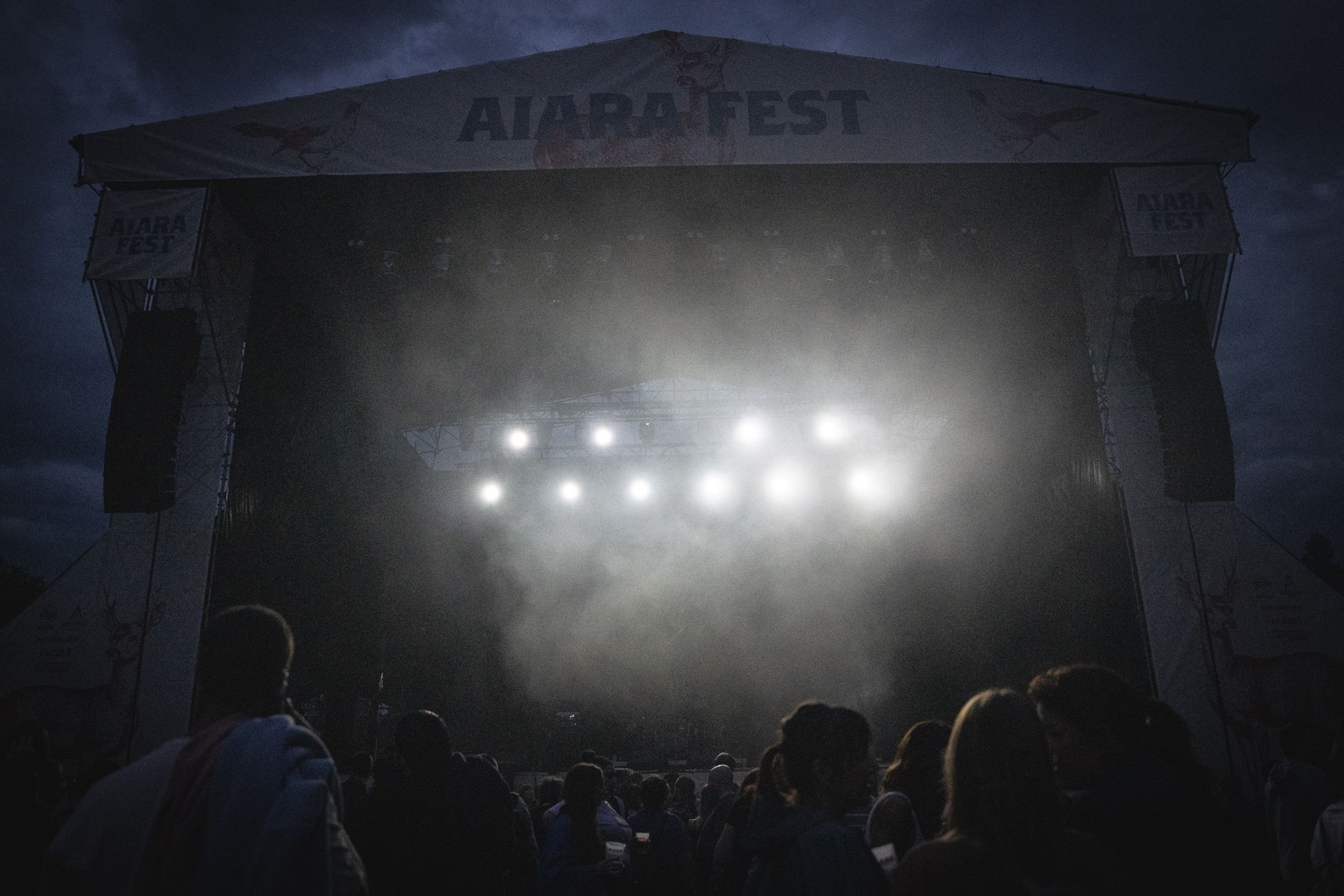Drie 'schutters' op festivalterrein tijdens oefening