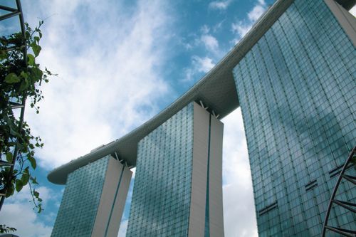 Free stock photo of aesthetic building, marina bay, singapore Stock Photo