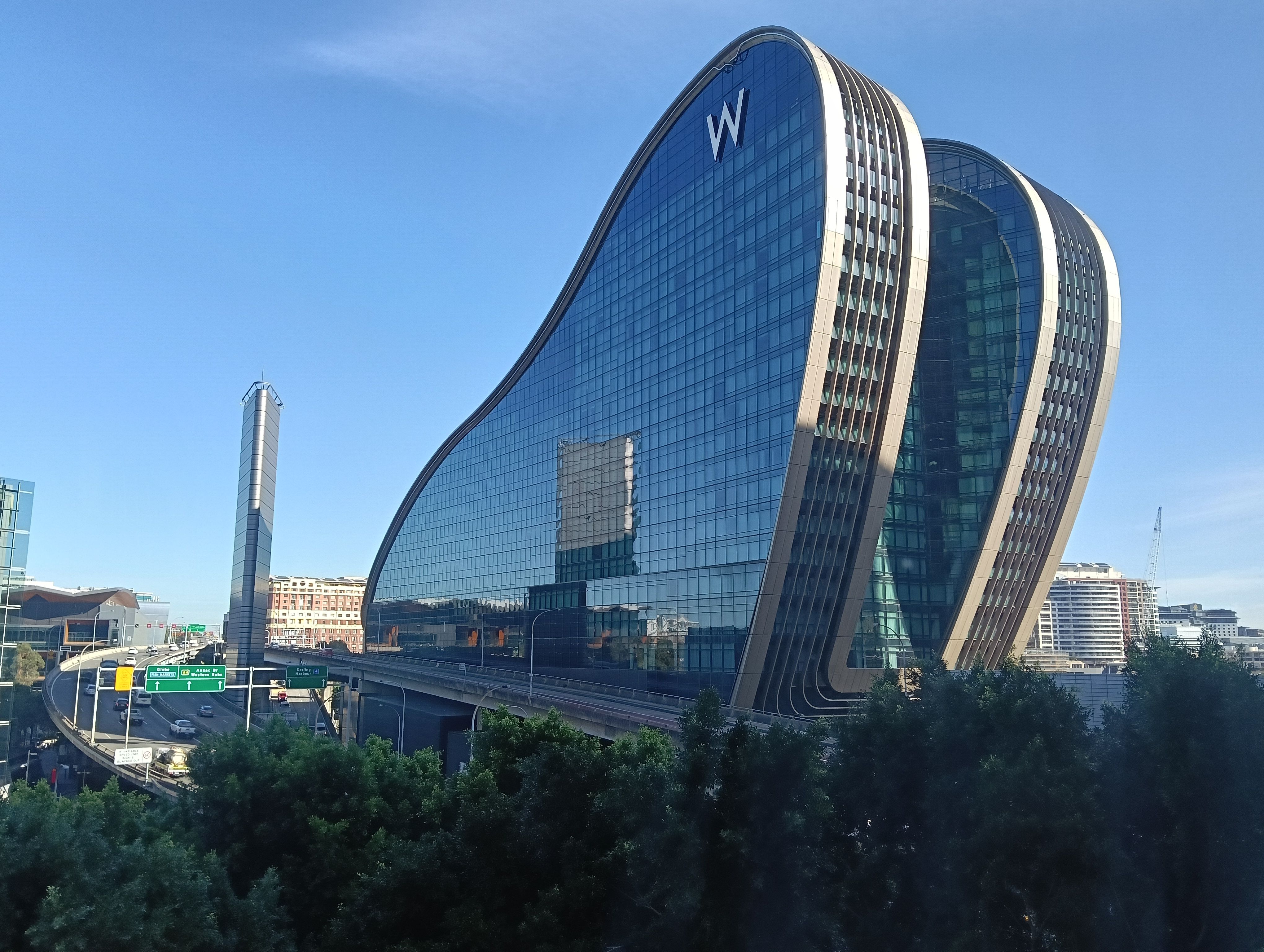 Modern Architectural Landmark with Unique Curves · Free Stock Photo