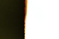 Abstract Burnt Film Effect on White Background