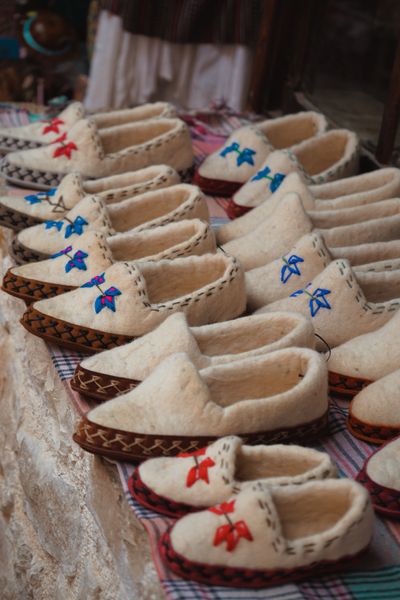 Shyrdak felt rugs