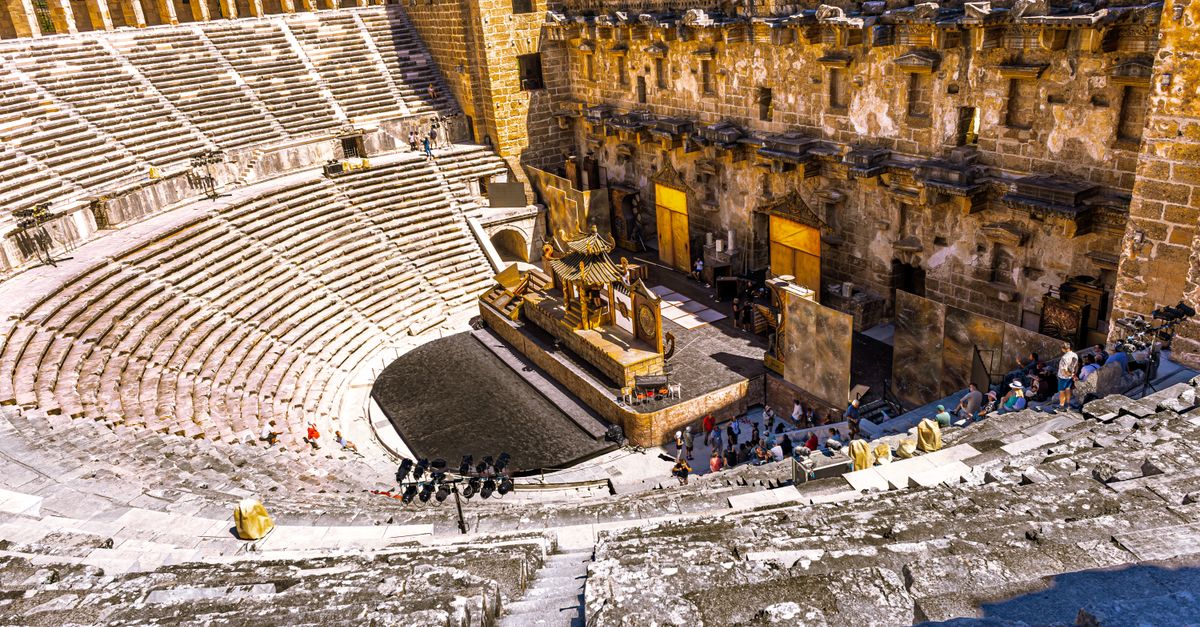 Aspendos Antik Kenti Roma tiyatrosu, Antalya