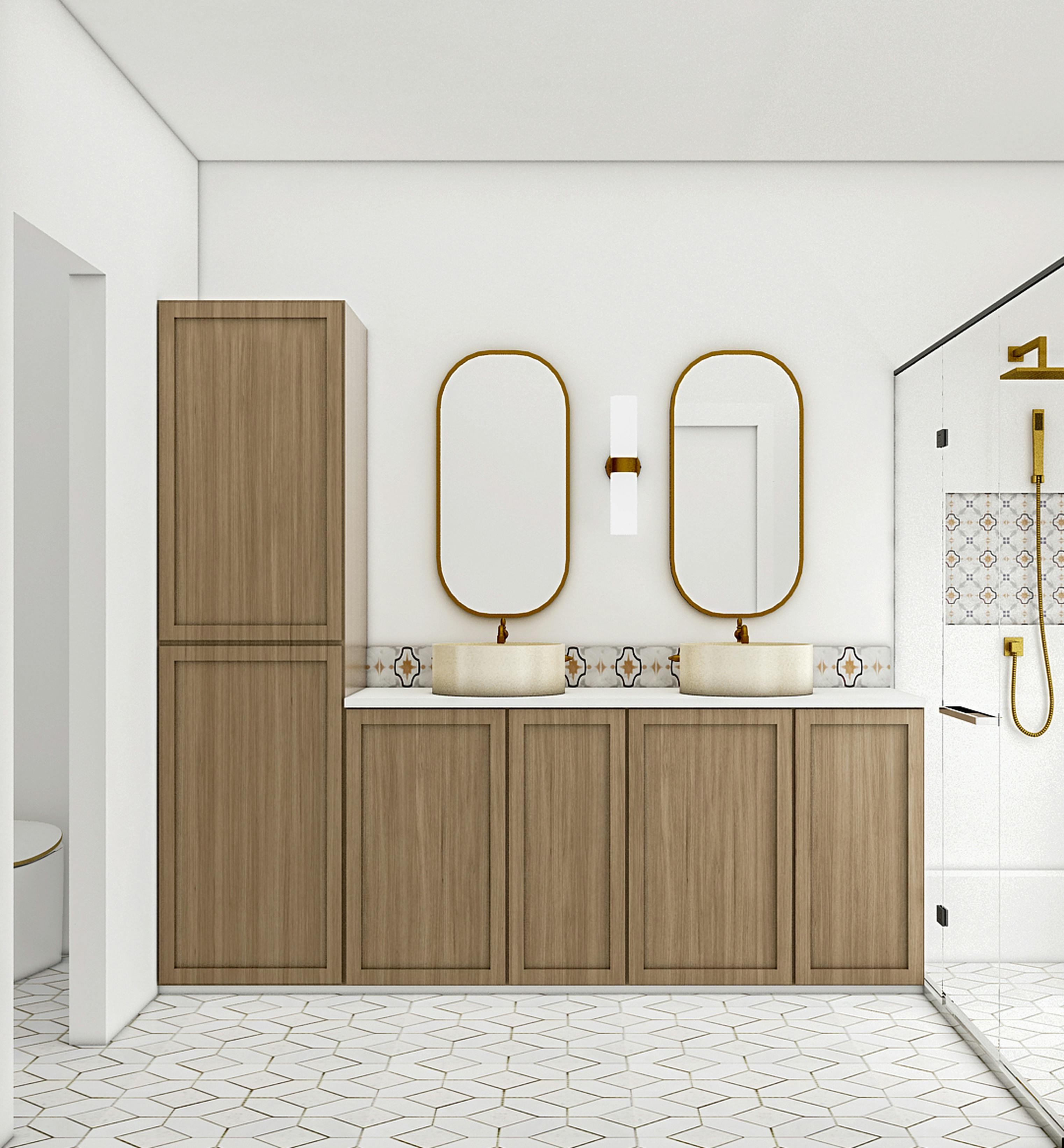 Free stock photo of aesthetic interior, architecture, bathroom