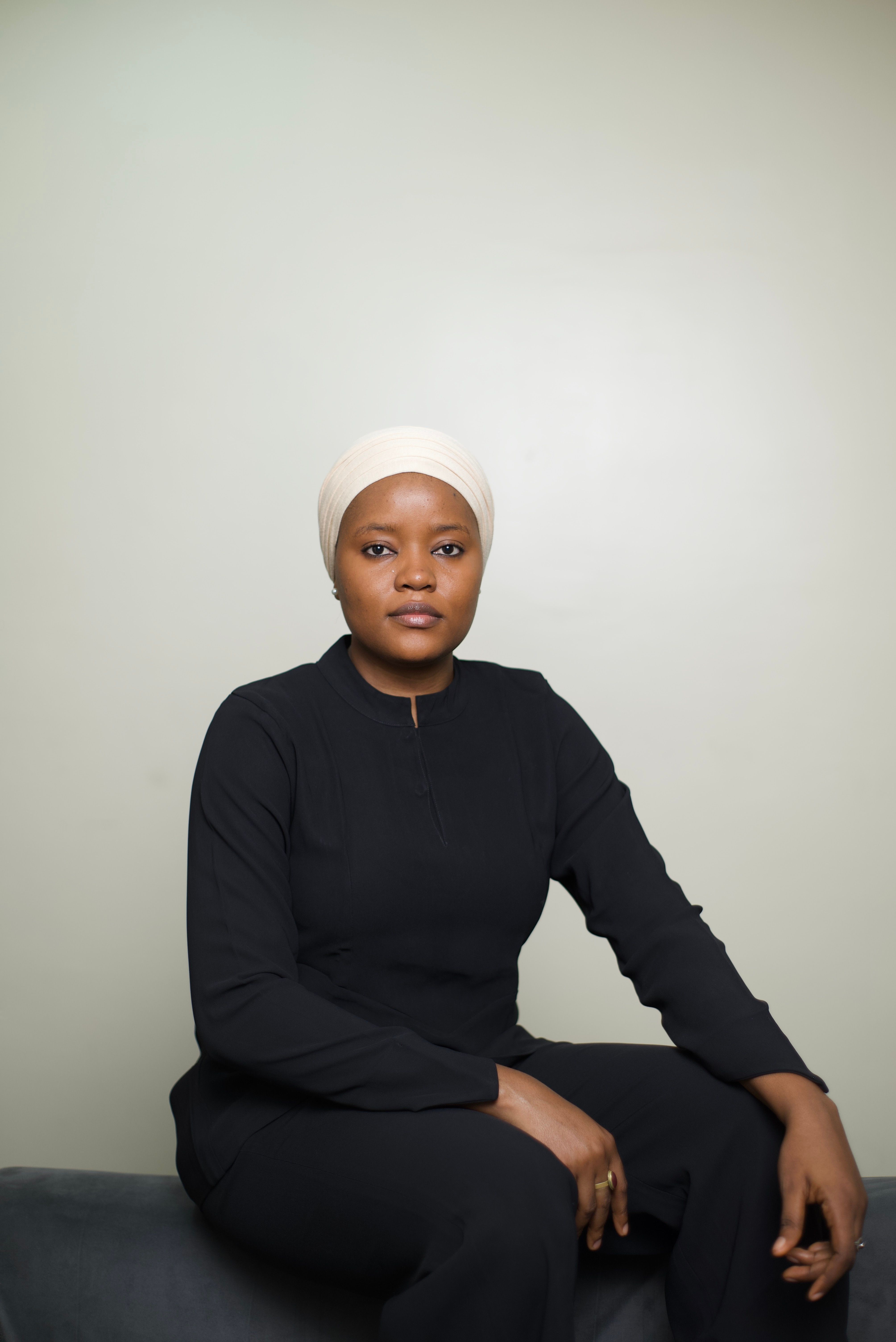 Confident African businesswoman